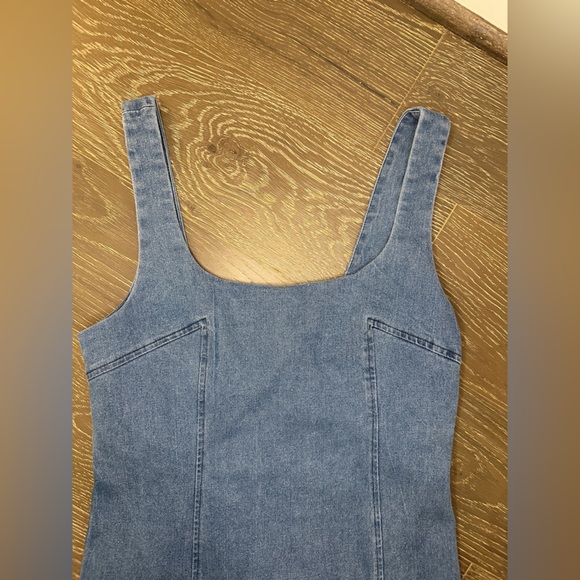 Mable Blue Denim Mini Dress Size | Medium - Picture 4 of 7